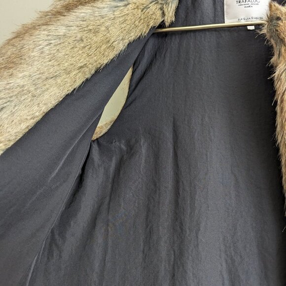 Zara Faux Fur Vest - Picture 8 of 11